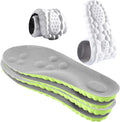 2 Pairs 4D Cloud Technology Memory Foam Insoles Green Men US 8-11 B937