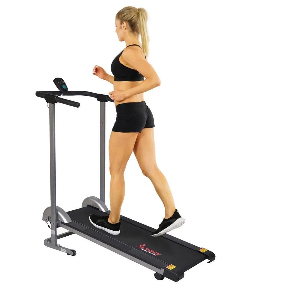 Manual Treadmill Compact Foldable Exercise Machine E4054