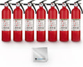 7 Pack Red Multipurpose Fire Extinguishers B62770