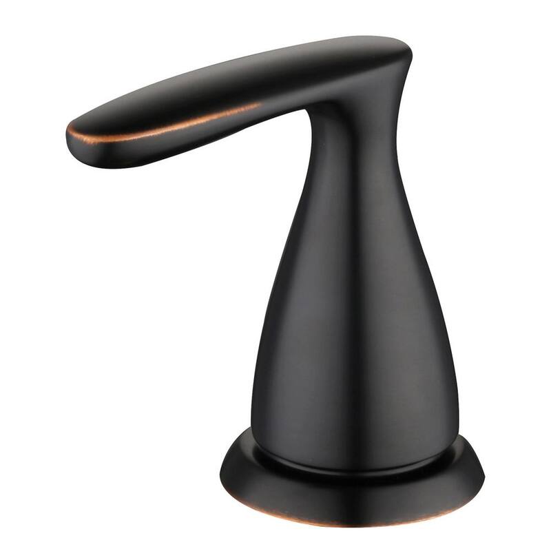 Bronze 2-Handle High-Arc Bathroom Faucet O80570
