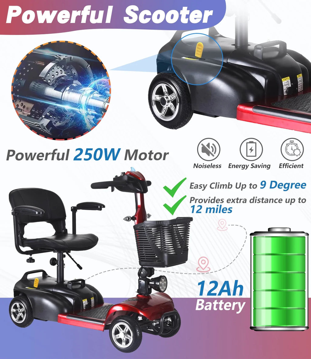4 Wheel Mobility Scooter B345