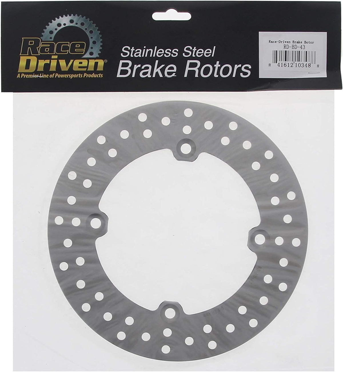 Rear Brake Rotor and Brake Pads Pack of 2 C1689