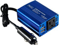 150W Power Inverter 12V DC to 110V AC Converter with 3.1A Dual USB Car Charger C186