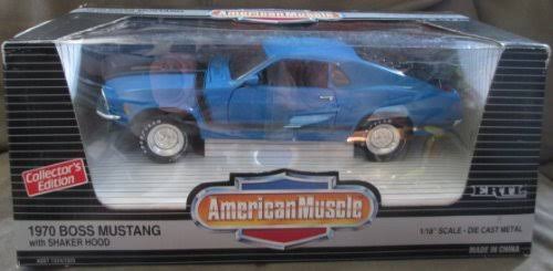 1:18 1970 Mustang Boss 302 Grabber Blue Car K223001