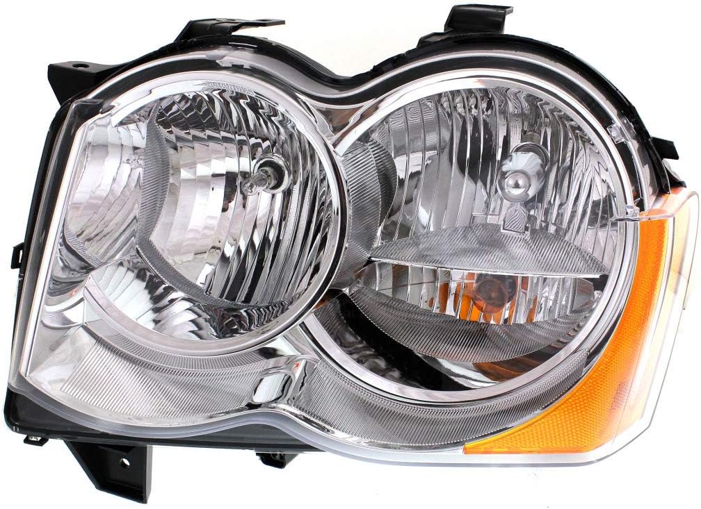 Passenger Side Halogen Headlight Assembly for Jeep Grand Cherokee 2008 2010 C830160