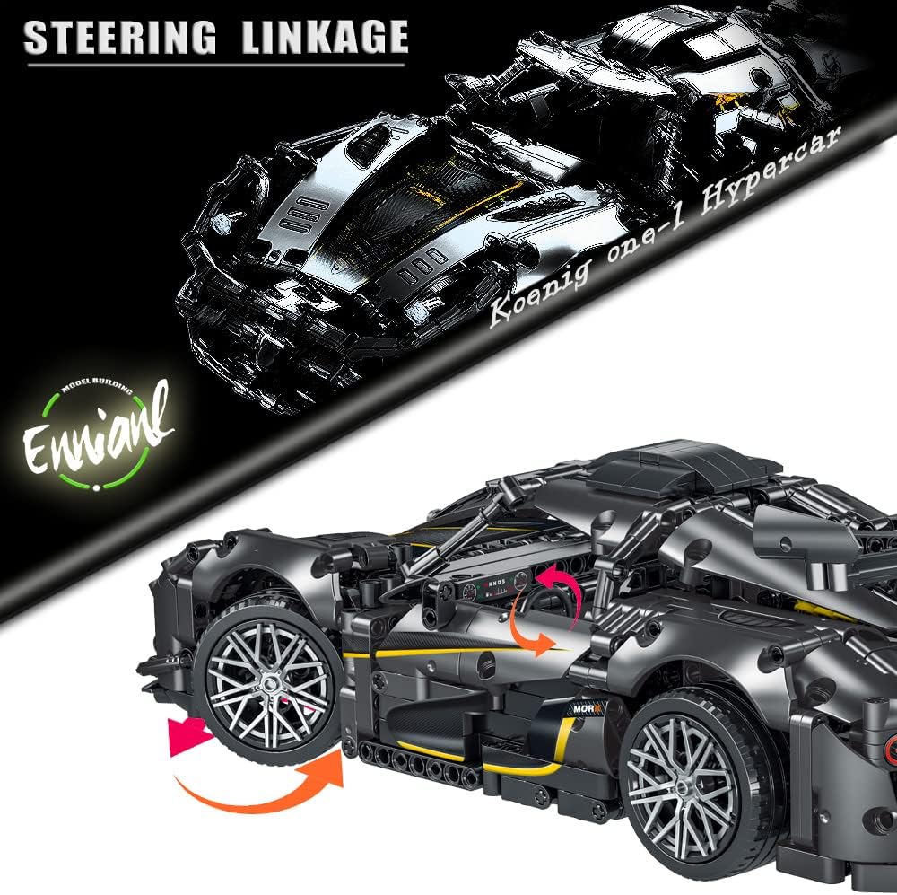 Black Model Car Building Kit O8108