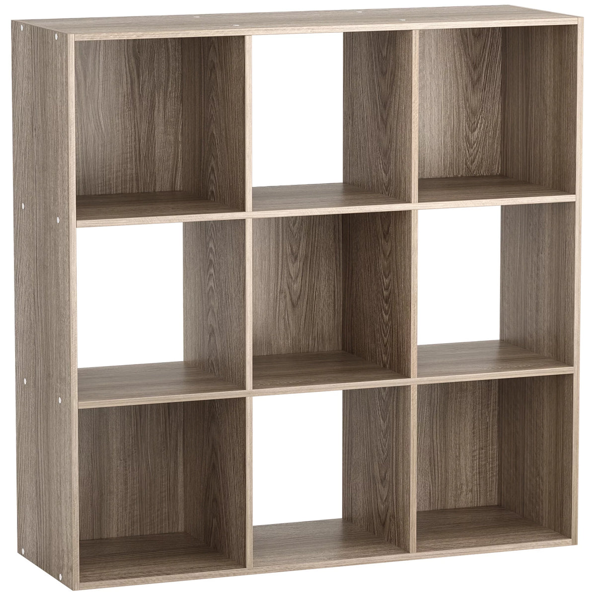 9 Cube Wooden Organizer Bookcase Cabinet Storage (Black) W253