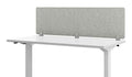 Light Grey 48" W x 18" H Desk Divider H2526