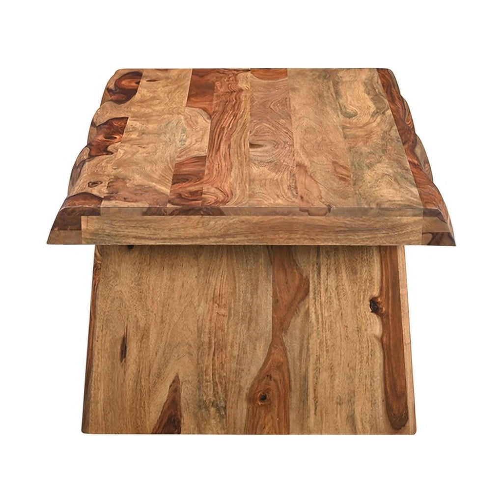 Solid Wood Coffee Table in Brown S7846