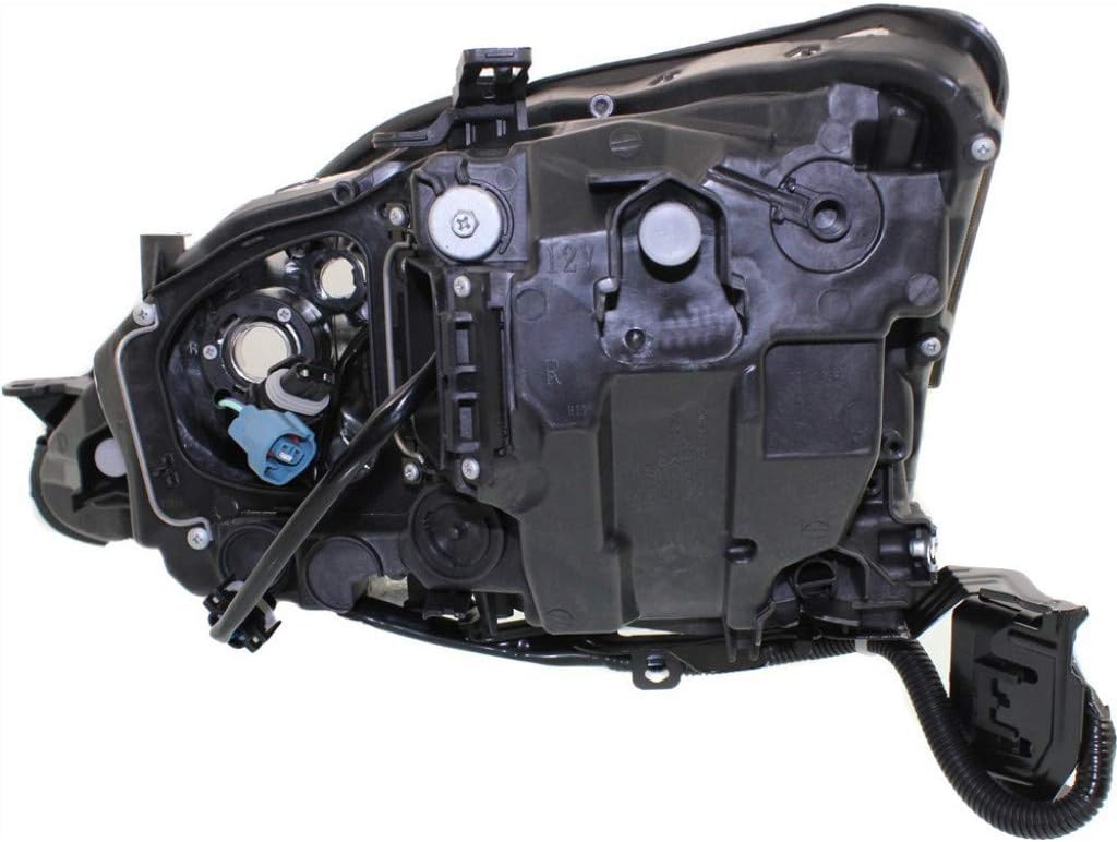 Passenger Side Halogen Headlight Assembly L8012