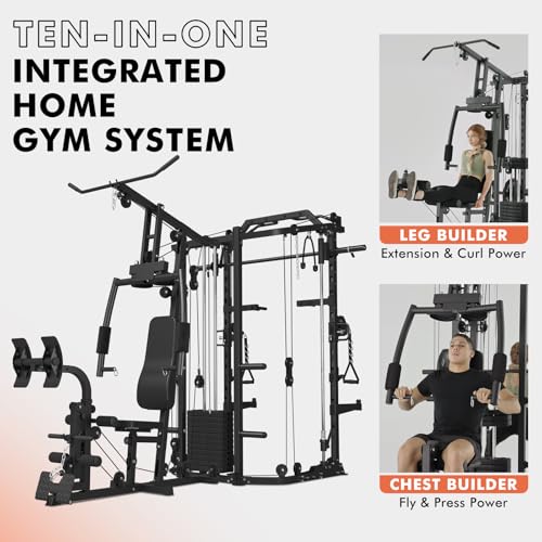 Smith Machine Power Cage with Cable Crossover K4500
