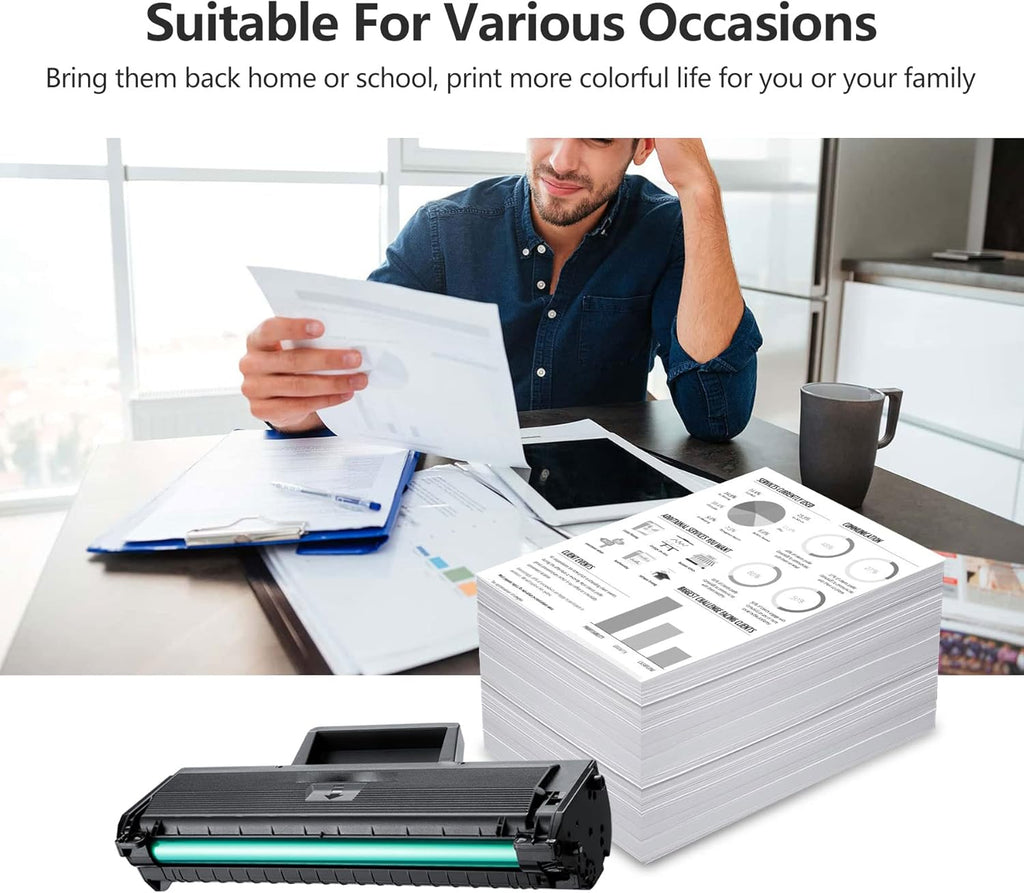 2 Pack Black Toner Cartridge D8642