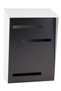 Black Wall Mounted Mailbox Q186