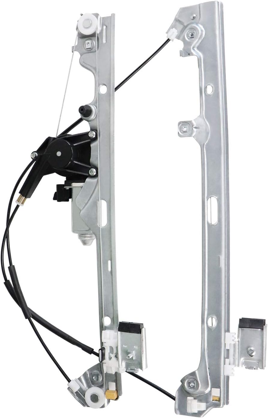 Front Driver Side Power Window Motor and Regulator Assembly for 2000-2006 GMC Yukon/Chevrolet Tahoe Pack of 2 P622800