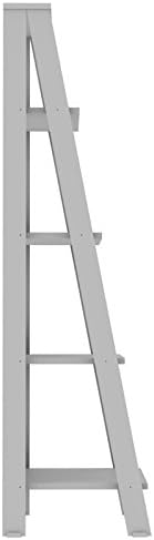 4-Shelf Wood Ladder Bookcase G4275