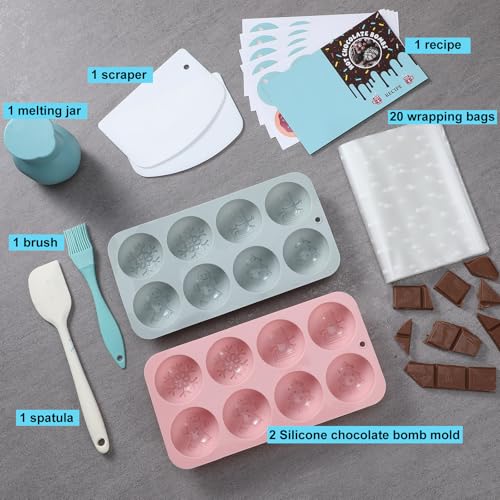 27 Pcs Hot Chocolate Bomb Making Set J2588