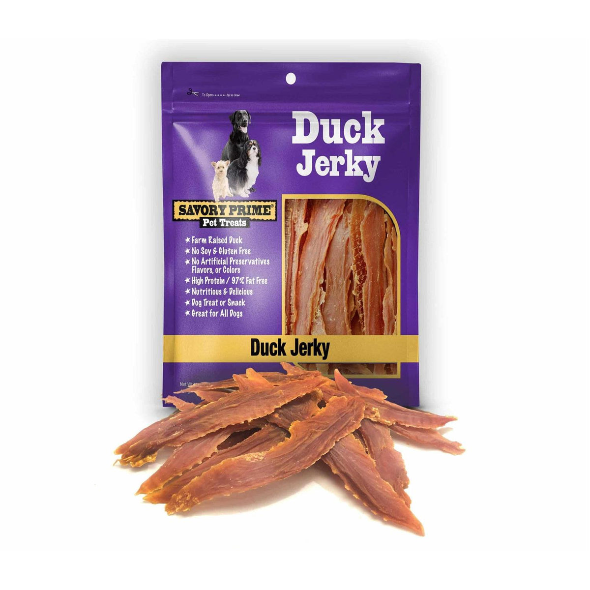 Natural Duck Jerky N3551