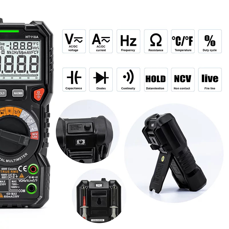 Auto-Ranging TRMS Digital Multimeter P56843