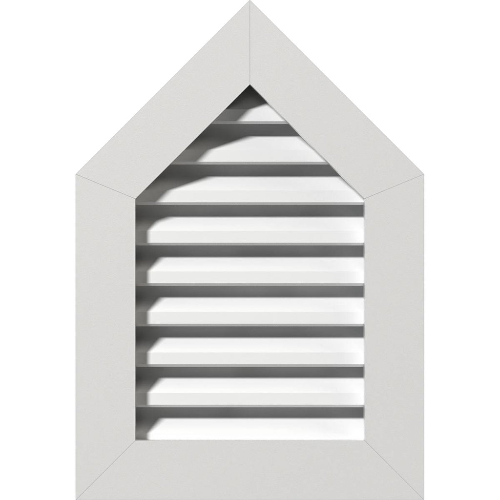 PVC Peaked Top Gable Vent L79012