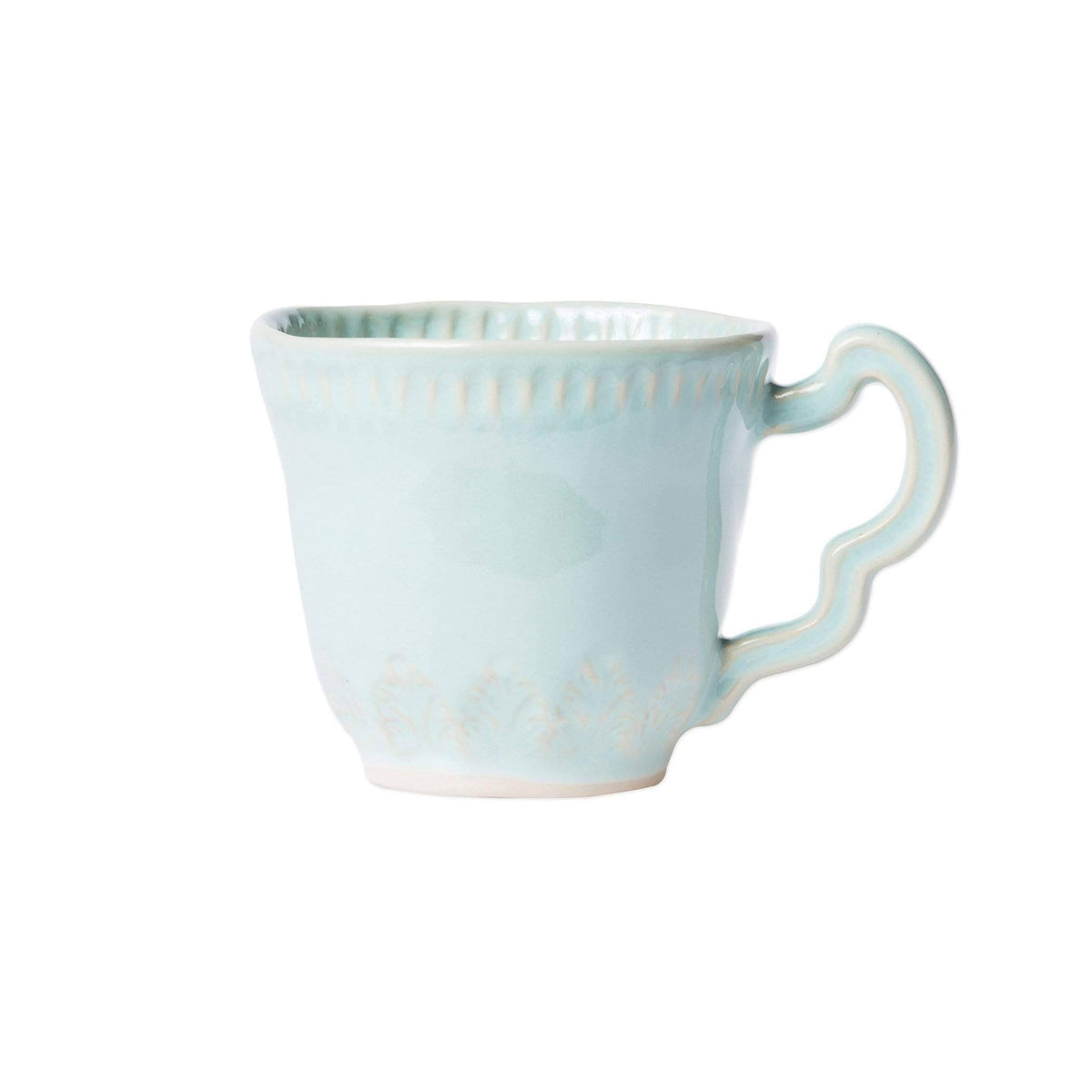 White Stone Leaf Mug X355088