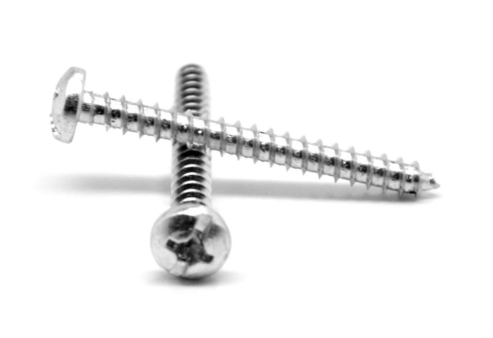 12-14 x 1 1/2 x 22 Sheet Metal Screw Combo Pan Head Type AB Low Carbon Steel Zinc Plated Pk 1200 Y962386