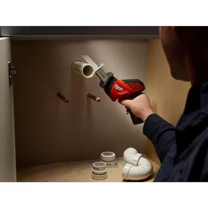 12V Cordless Reciprocating Saw Kit with Oscillating Multi-Tool & 6.0Ah Battery Pack F73017