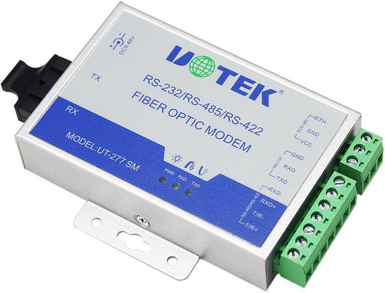 RS-232/422/485 to Optical Fiber Media Converters A7824