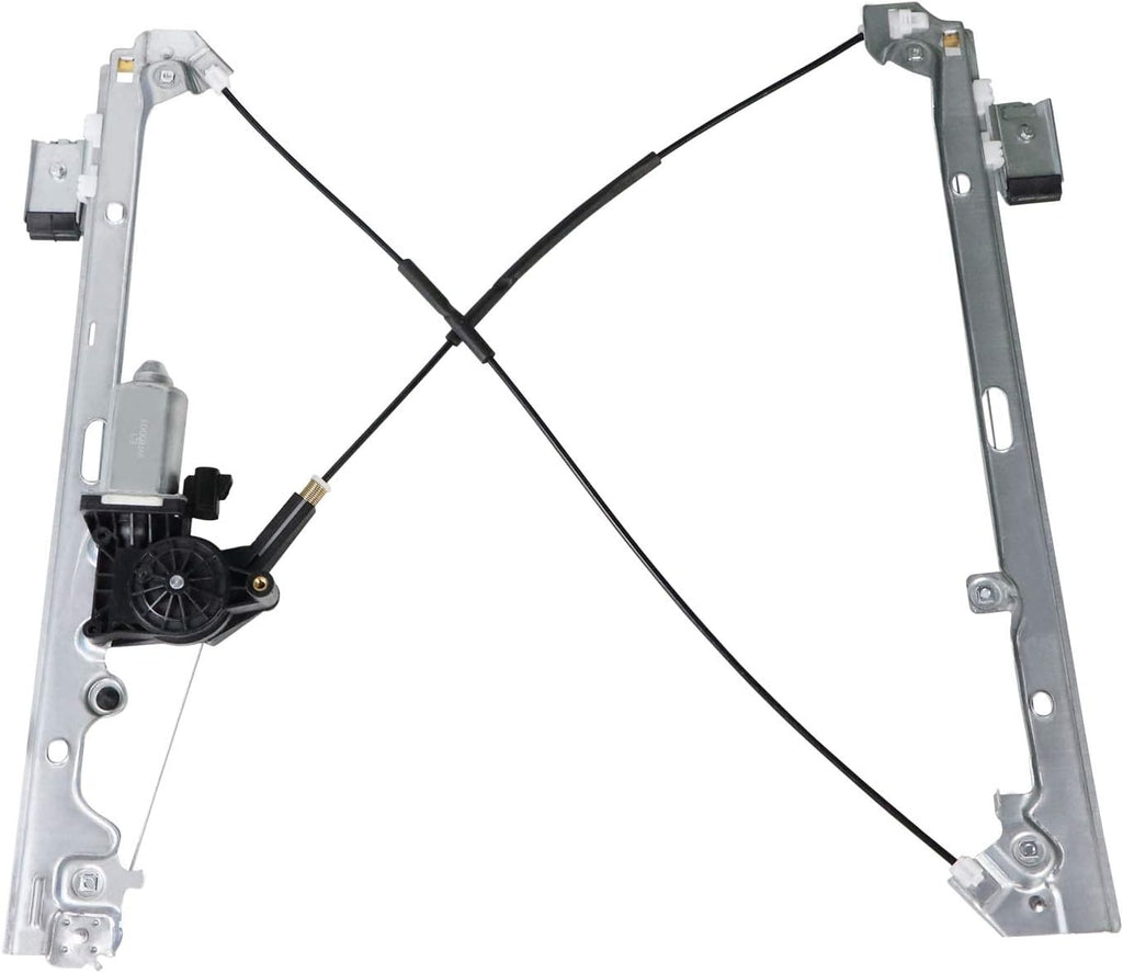 Front Driver Side Power Window Motor and Regulator Assembly for 2000-2006 GMC Yukon/Chevrolet Tahoe Pack of 2 P622800