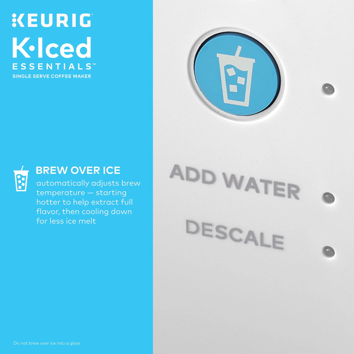 White Iced and Hot Single-Serve Coffee Maker J217