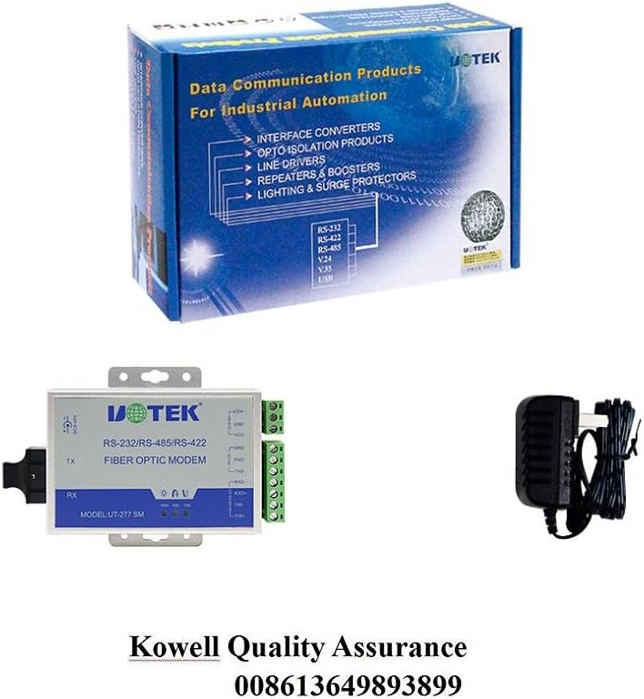 RS-232/422/485 to Optical Fiber Media Converters A7824