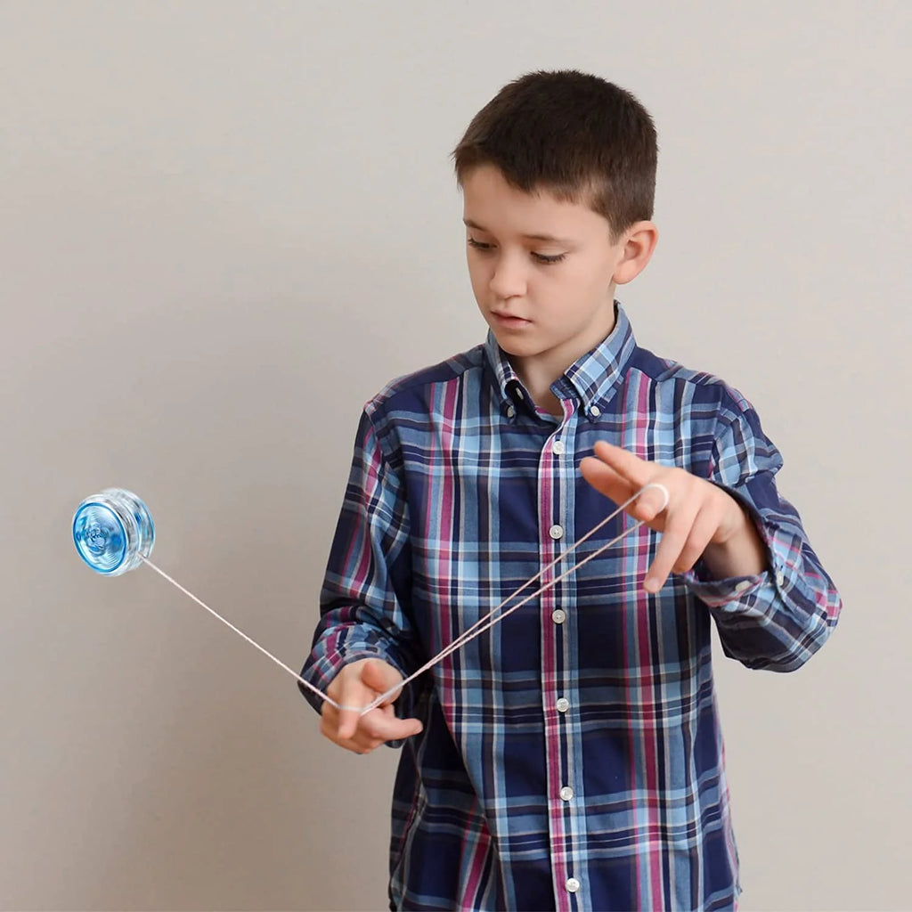 6 Pieces LED Light Plastic Yoyo M9803
