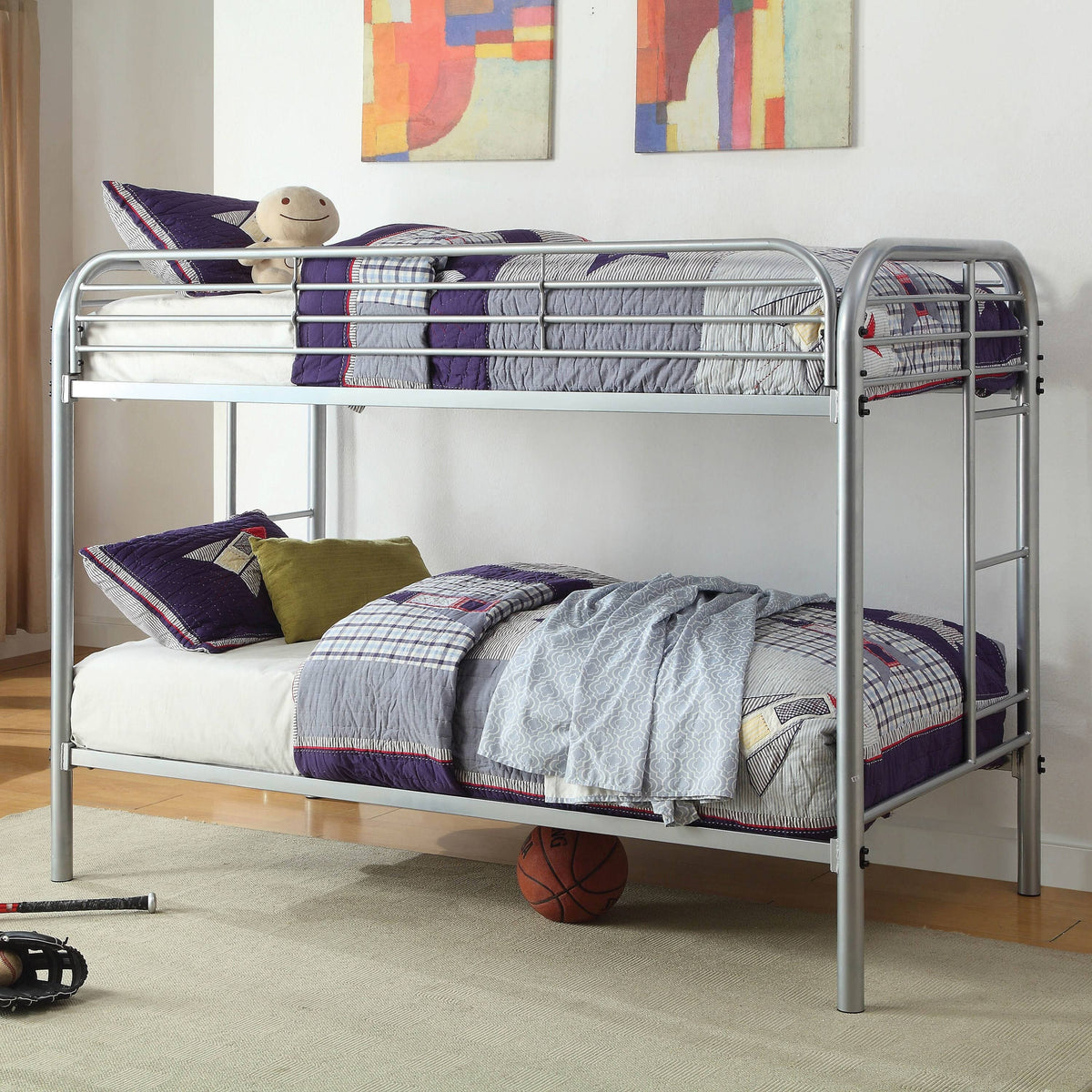 Twin Metal Painted Bunk D51271