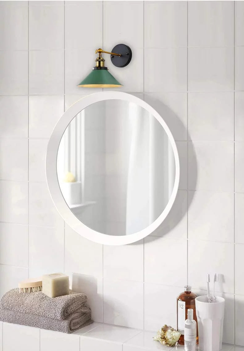 Dark Green 2-Lights Battery Wall Sconce Light Fixture K1605