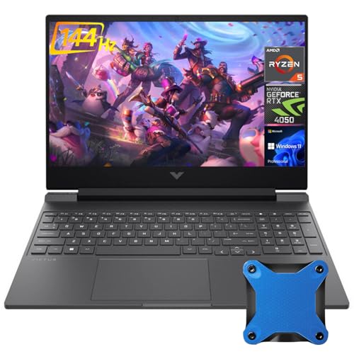 15.6" FHD 144Hz Gaming Laptop, AMD Ryzen 5 8645HS, NVIDIA GeForce RTX 4050, 16GB RAM, 1TB SSD C69248