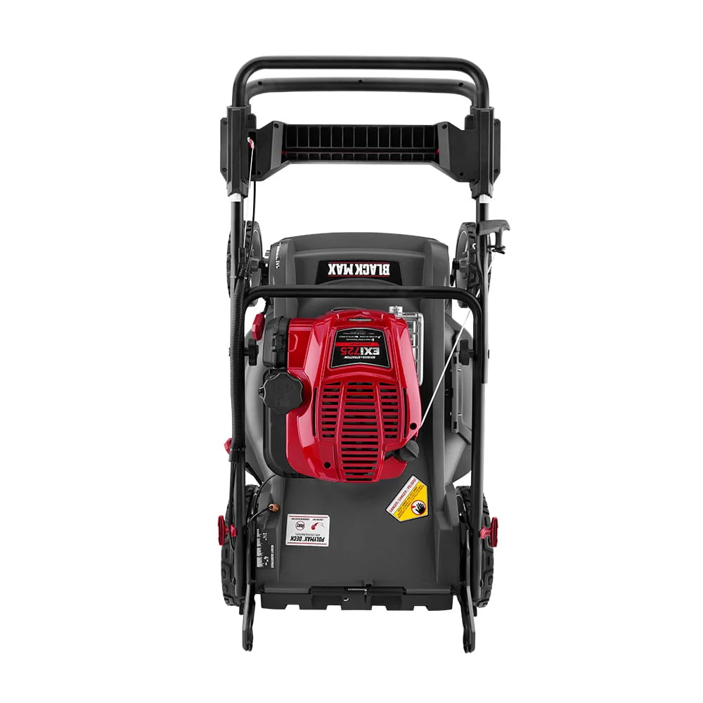Black 21-inch 3-in-1 Self-Propelled Gas Mower Q9580