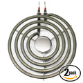 2-Pack 6 inch 4 Turns Surface Burner Element for Range, Stove & Cooktop P39028