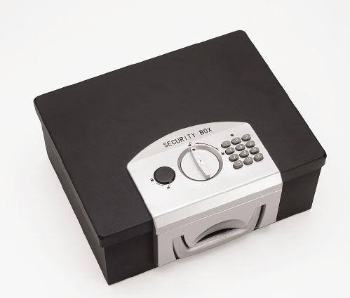 Charcoal Gray Cash Box L3908