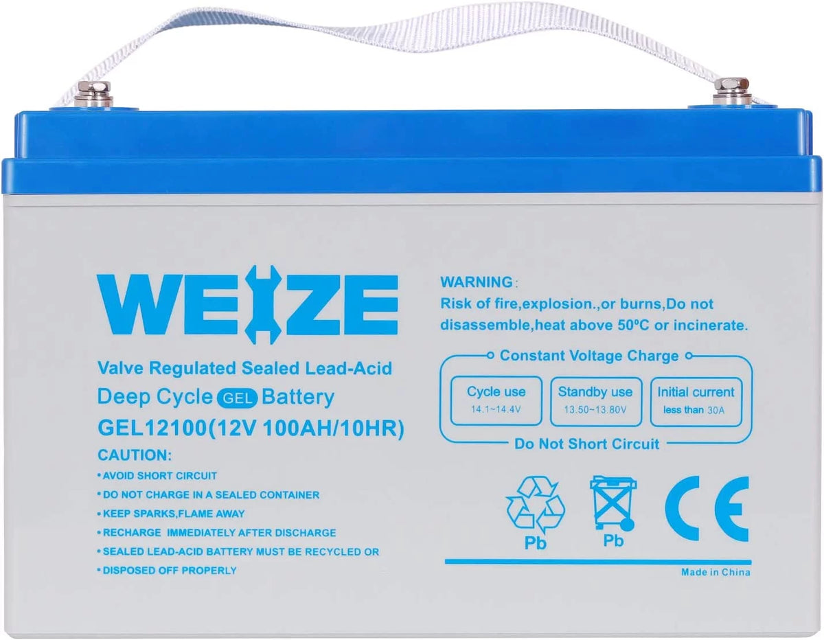 12V 100AH Deep Cycle Rechargeable Gel Battery I868