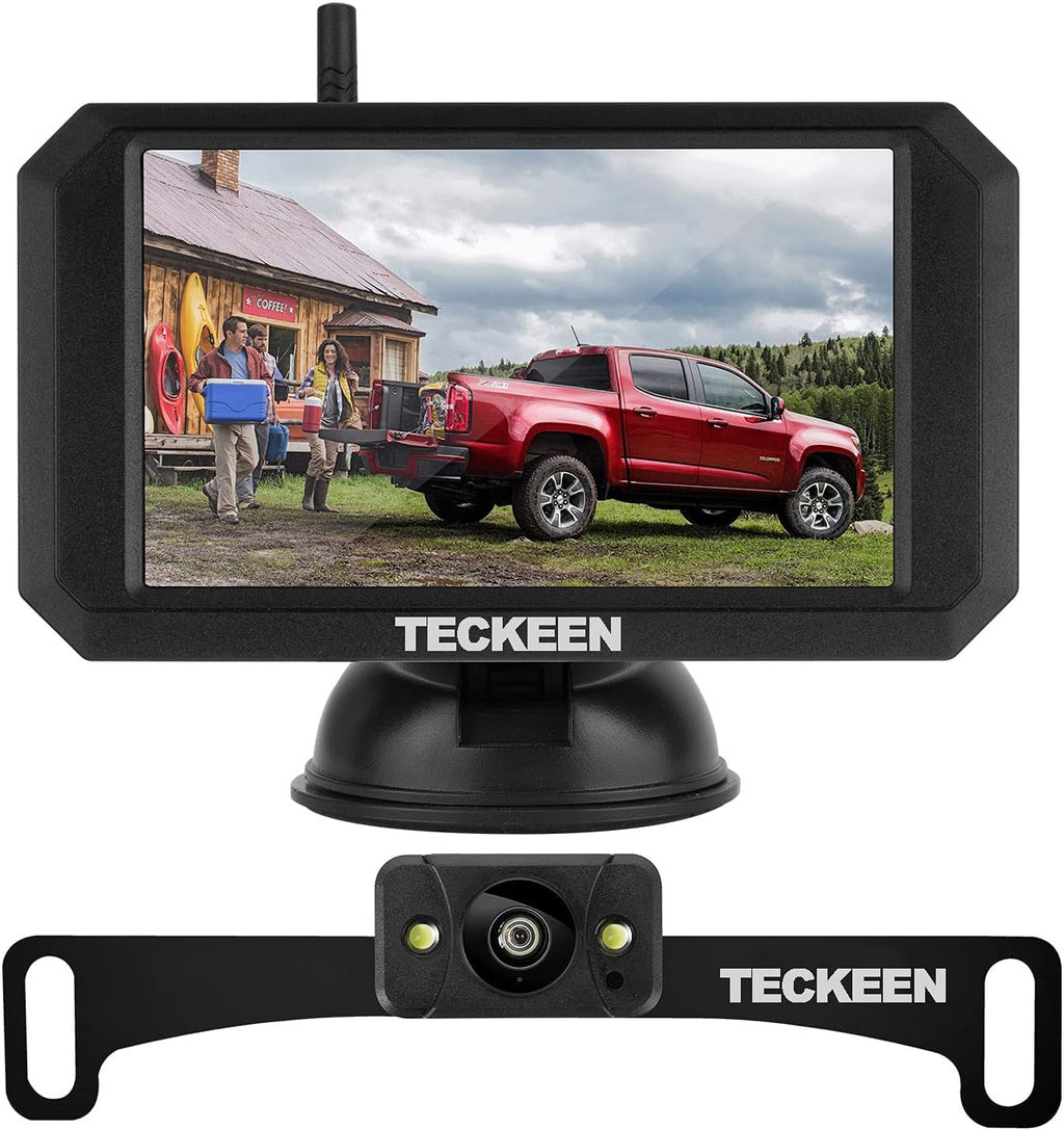 5 Inch Monitor 1080P Wireless Backup Camera Kit with Night Vision Waterproof Q273933