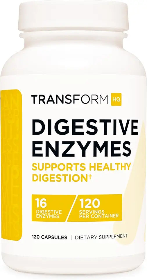 120 Capsules Digestive Enzymes Supplement P78386