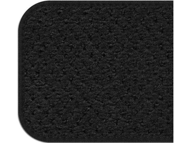 15 Pc Black Carpet Stair Treads L83621