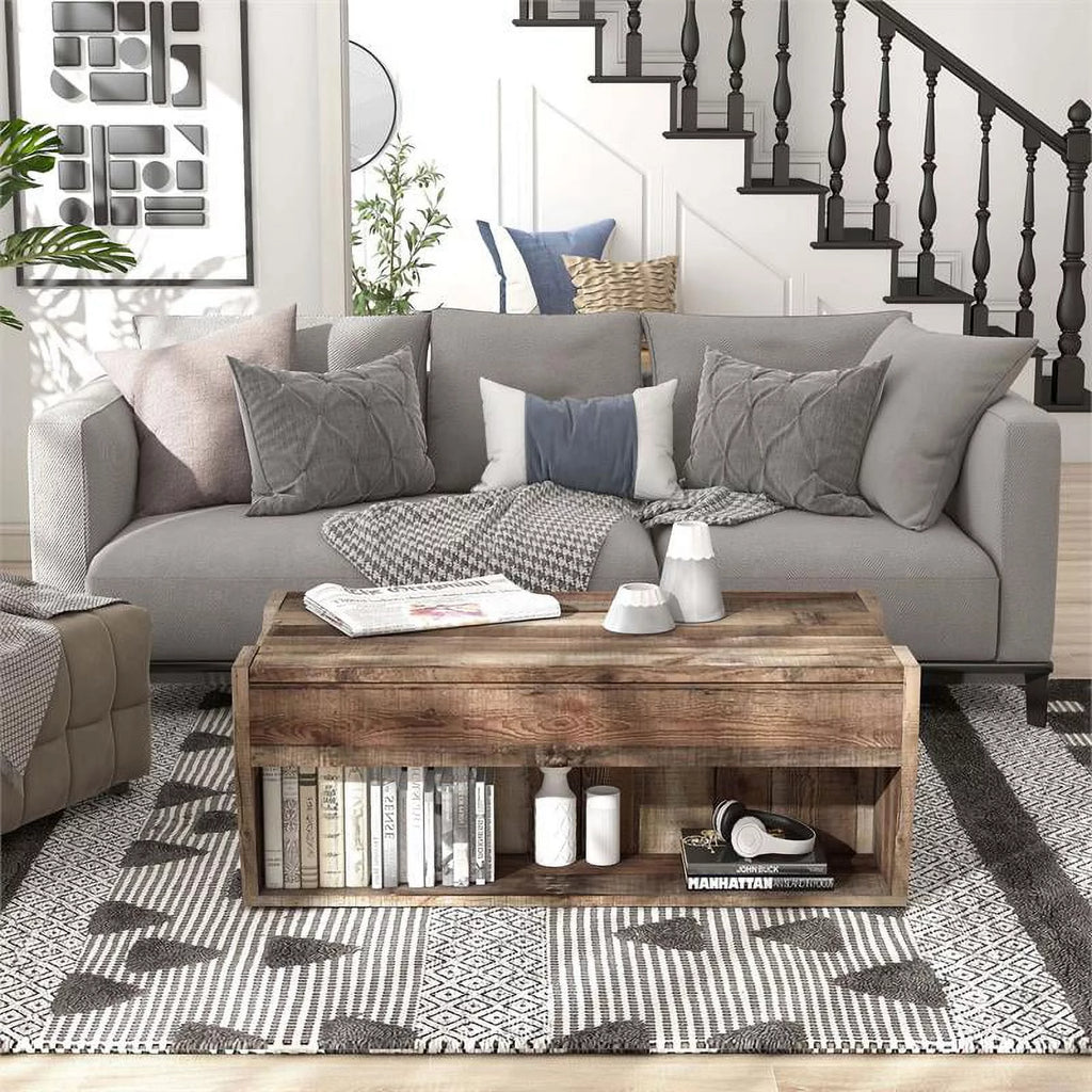 Wood Lift-Top Coffee Table R76548