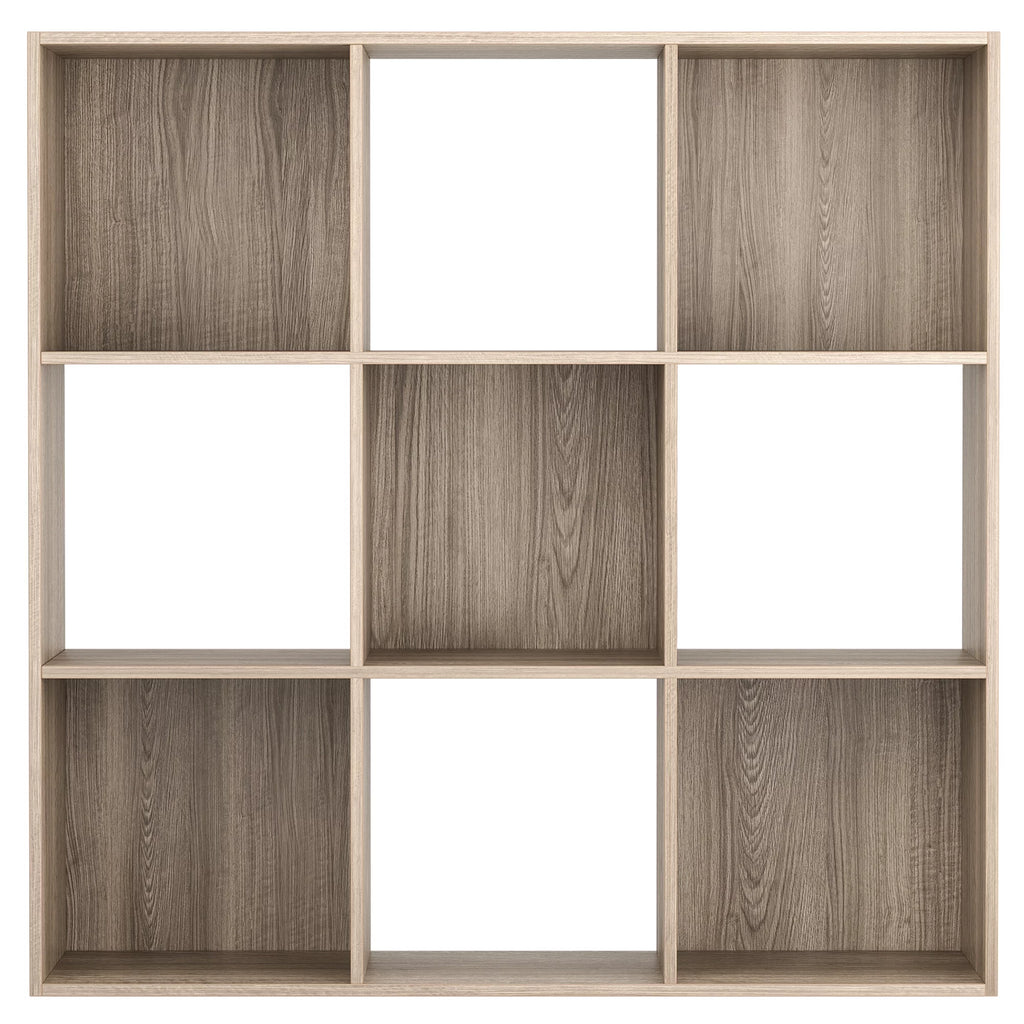 9 Cube Wooden Organizer Bookcase Cabinet Storage (Black) W253