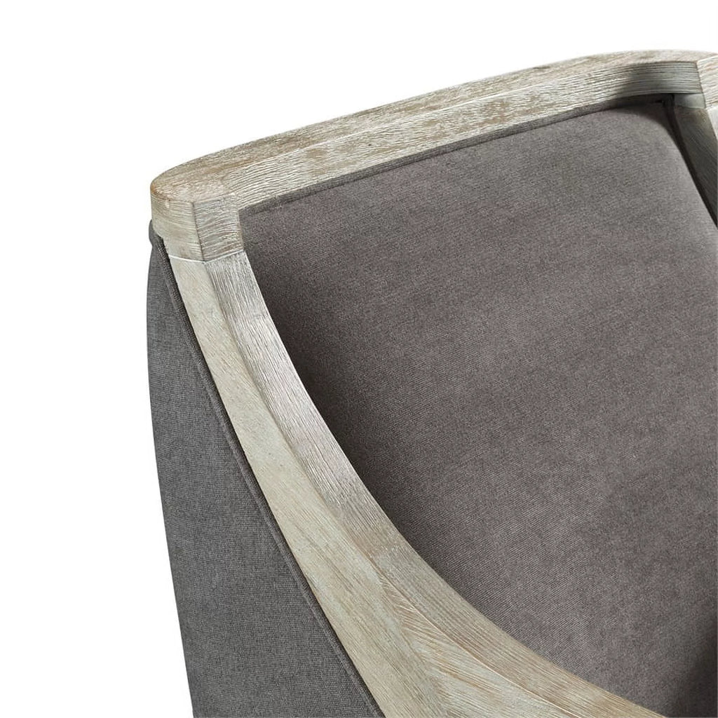 Contemporary Accent Chair with White Wash Frame O989066