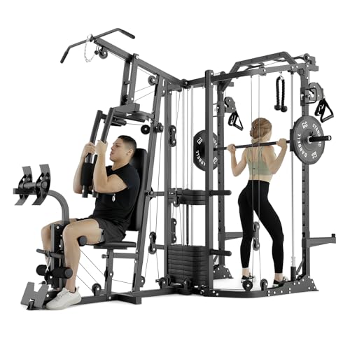 Smith Machine Power Cage with Cable Crossover K4500
