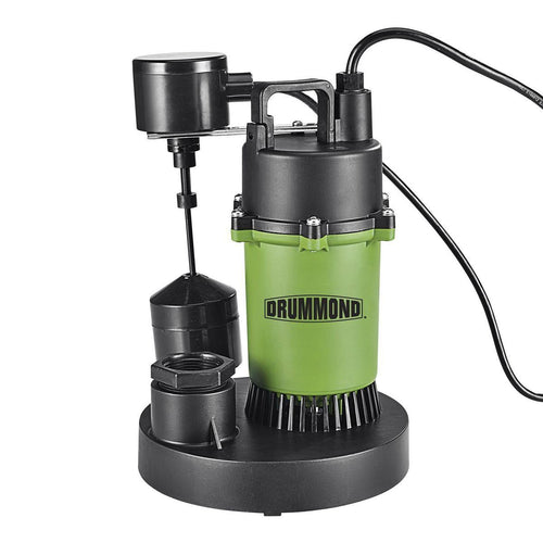 1/2 HP Submersible Sump Pump with Vertical Float E58363