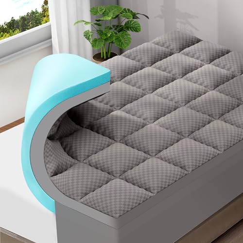 King Size 4 Inch Memory Foam Mattress Topper C93141