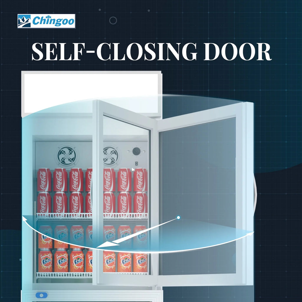 11 Cu.ft Double Glass Door Merchandiser Refrigerator F627950