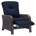 Navy Luxury Recliner G135690