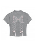 Ribbon Butterfly Shirts P629